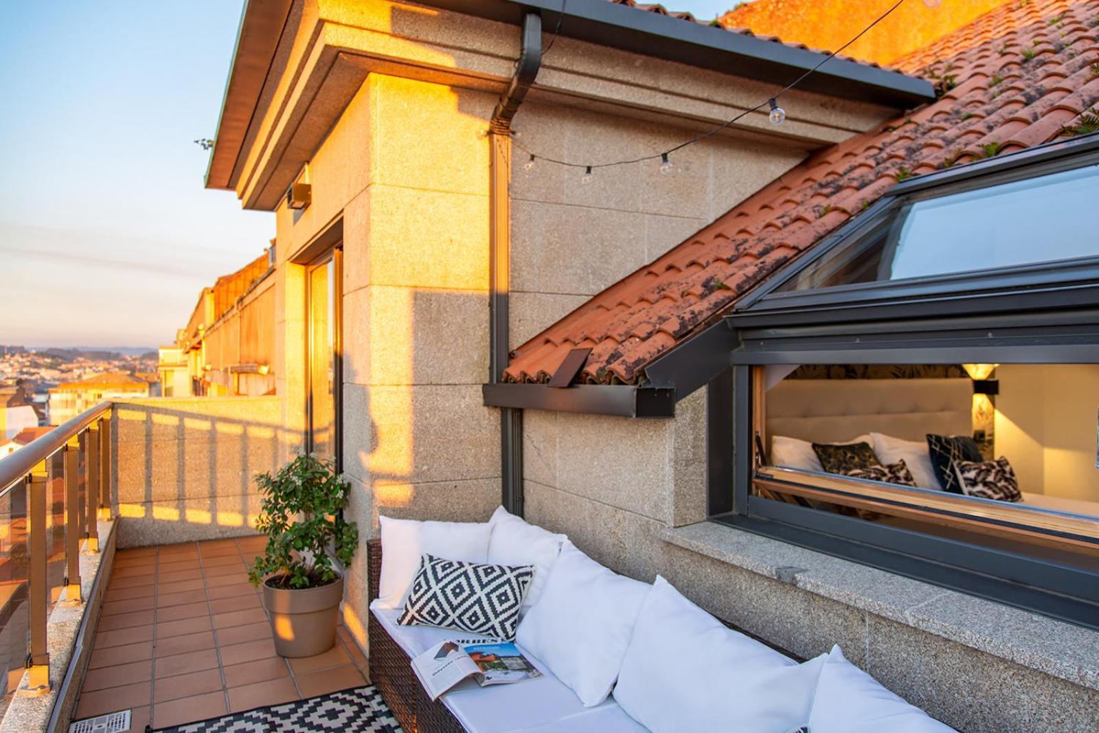 Bienvenido A Laperla Premium, Exclusivo Atico Con Vistas En Sanxenxo, Corazon De Las Rias Baixas Exteriör bild